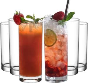 LAV Gläser-Set Liberty Longdrinkglas, Glas, 6er