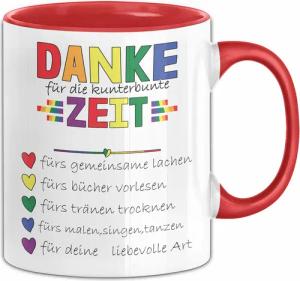 Trendation Tasse Erzieherin Abschiedsgeschenk Tasse Abschied
