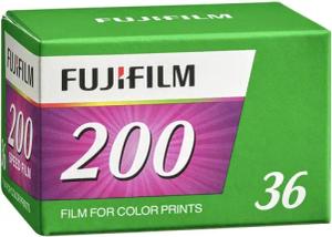 FUJIFILM Farbnegativfilm 200 36 Aufnahmen 135-Kleinbildfilm