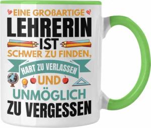 Trendation Tasse Trendation - Lehrerin Abschiedsgeschenk
