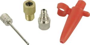 fischer Fahrradpumpe Fischer Adapter-Set für Luftpumpen