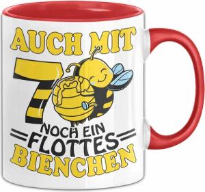 Trendation Tasse 70. Geburtstag Tasse Geschenk