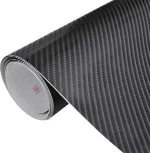 vidaXL Aufkleber Autofolie 4D Schwarz 100x150