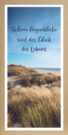 Bönninghoff Bild mit Rahmen, Düne, Sprüche,