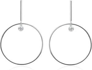 Unique Paar Ohrhänger Unique Ohrhänger für Damen aus 925er Silber mit Zirkonia