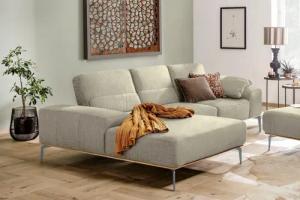 W.SCHILLIG Ecksofa run, Designsofa mit tollem