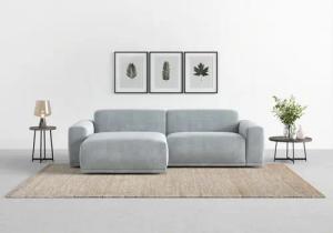 TRENDMANUFAKTUR Ecksofa Braga, mit hochwertigem Kaltschaum,