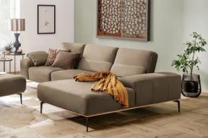 W.SCHILLIG Ecksofa run, Designsofa mit tollem