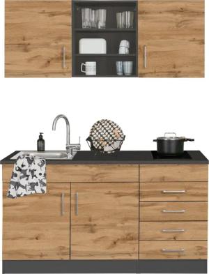 KOCHSTATION Pantryküche KS-Mali, Breite 150 cm,