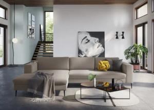DOMO collection Ecksofa Modica, zeitlos und