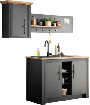 KOCHSTATION Küche KS-Westminster, Breite 186 cm,