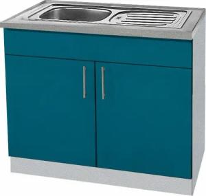 wiho Küchen Spülenschrank Kiel 100 cm