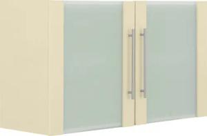 wiho Küchen Glashängeschrank Unna Front mit