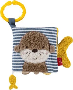 Fehn Greifspielzeug Otter Theo, Stoffbuch Otter