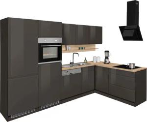 KOCHSTATION Winkelküche KS-Virginia, Stellbreite 290/190 cm