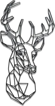teileplus24 Wanddekoobjekt DS03 Wanddeko Metall Wandbild