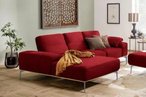 W.SCHILLIG Ecksofa run, Designsofa mit tollem