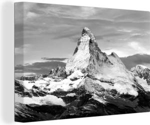 OneMillionCanvasses® Leinwandbild Wolken über dem Matterhorn