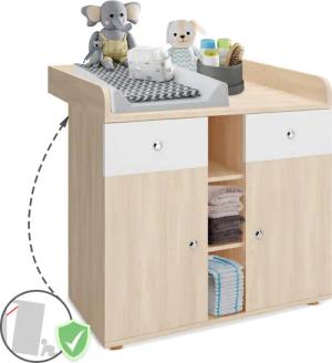 Infantastic Wickelkommode Wickelkommode Wickeltisch Aufsatz Baby