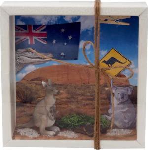 ZauberDeko Geschenkbox Geldgeschenk Australien Känguru Urlaub
