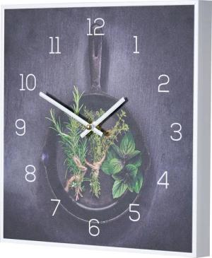 Levandeo® Wanduhr (Wanduhr 30x30cm Uhr PVC