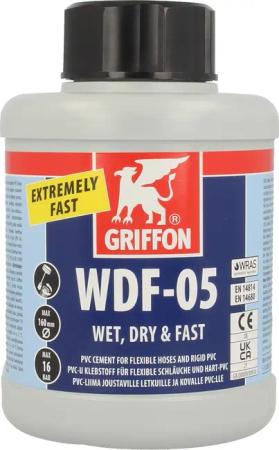 HENKEL Wasserrohr WDF-05 PVC-Kleber Pinselflasche 500