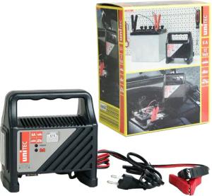 UNITEC Werkzeugwagen Batterie-Ladegerät 12V 6A Anzeige,