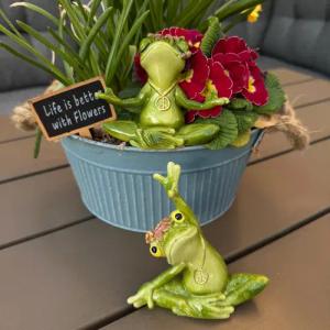 Online-Fuchs Gartenfigur - Deko Figuren Set