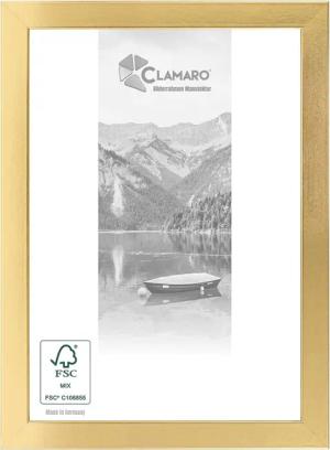 Clamaro Bilderrahmen, Bilderrahmen Gold Glänzend Collage