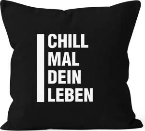 MoonWorks Dekokissen angesagter Kissenbezug mit Spruch