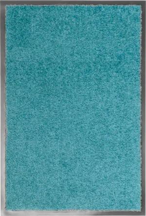 vidaXL Fußmatte Fußmatte Waschbar Cyan 40x60