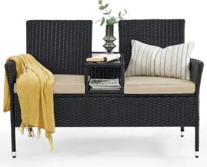 SONGMICS Balkonset, (1-tlg., 1 Gartensofa, mit