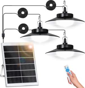 LMaxhome LED Solarleuchte Hängelampen Solar Deckenleuchte