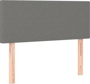 vidaXL Kopfteil Kopfteil Dunkelgrau 90x5x78/88 cm