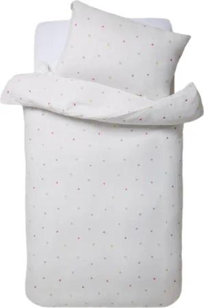 Next Bett-Set Bettgarnitur aus Baumwoll-Musseline, Knitteroptik,
