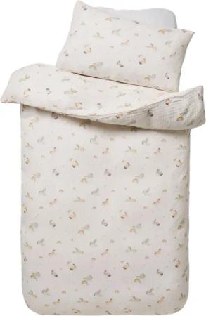 Next Bett-Set Bettgarnitur aus Baumwoll-Musseline, Knitteroptik,