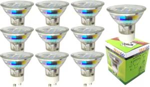 TRANGO LED-Leuchtmittel, 10er Pack GU1015-10 -