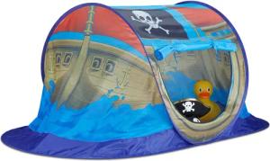 relaxdays Spielzelt Pop Up Spielzelt Piratenschiff
