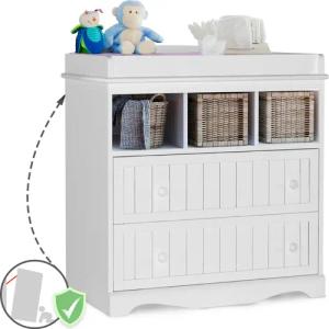 Infantastic Wickelkommode Wickelregal Baby Kommode Wickeltisch