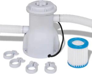 vidaXL Sandfilteranlage, Pool-Filterpumpe 300 gal/h