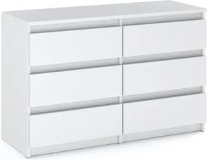 KOSETO Kommode mit 6 Schubladen -