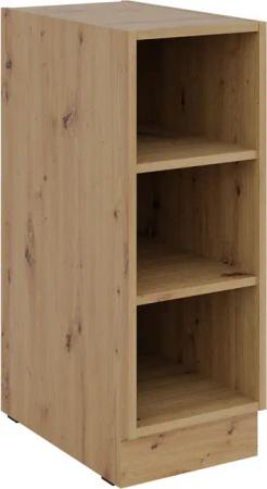 Küchen-Preisbombe Unterschrank Regal 30 cm Eiche
