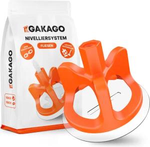 Gakago Nivelliersystem Fliesen (200 Gewindehauben &