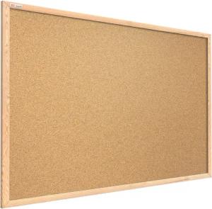 ALLboards Memoboard ALLboards Pinnwand mit Holz