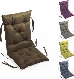 sunnypillow Bankauflage Bankauflage Stuhlkissen viele Farben