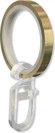INTERDECO Gardinenring Flachringe mit Einlage und