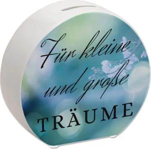 speecheese Spardose Traumerfüller Spardose mit Spruch