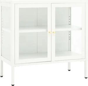 vidaXL Sideboard Sideboard Weiß 70x35x70 cm