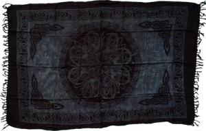 Guru-Shop Sarong Bali Sarong, Wandbehang, Wickelrock,..