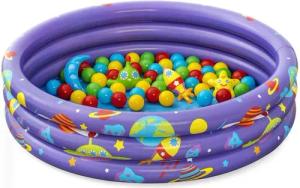 Bestway Planschbecken Bestway Bällebad Weltraum 102x25cm